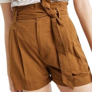NWT Madewell Paperbag Shorts